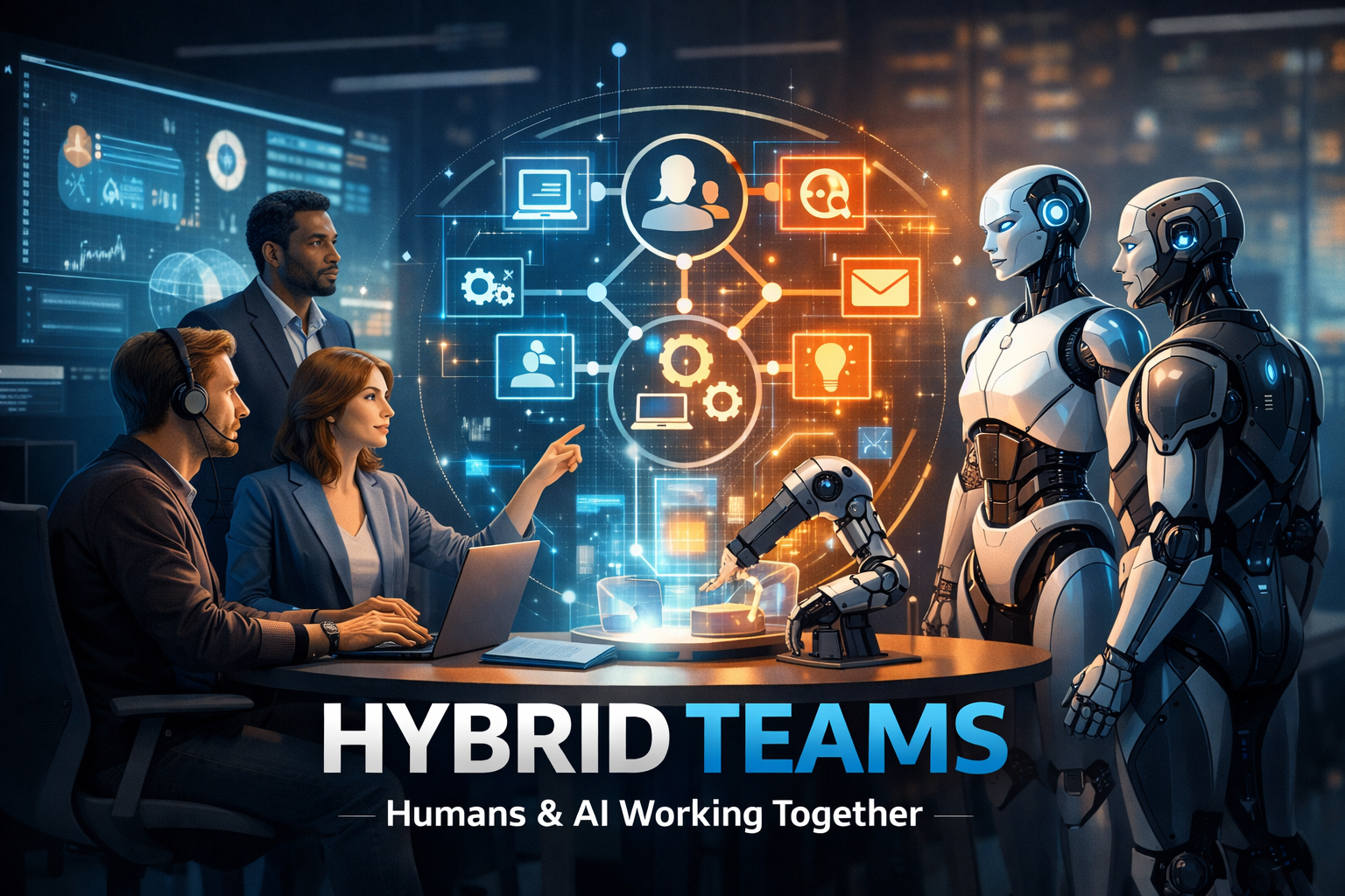 From AI Tools to AI Teammates: Why Hybrid Teams Need New Management Models