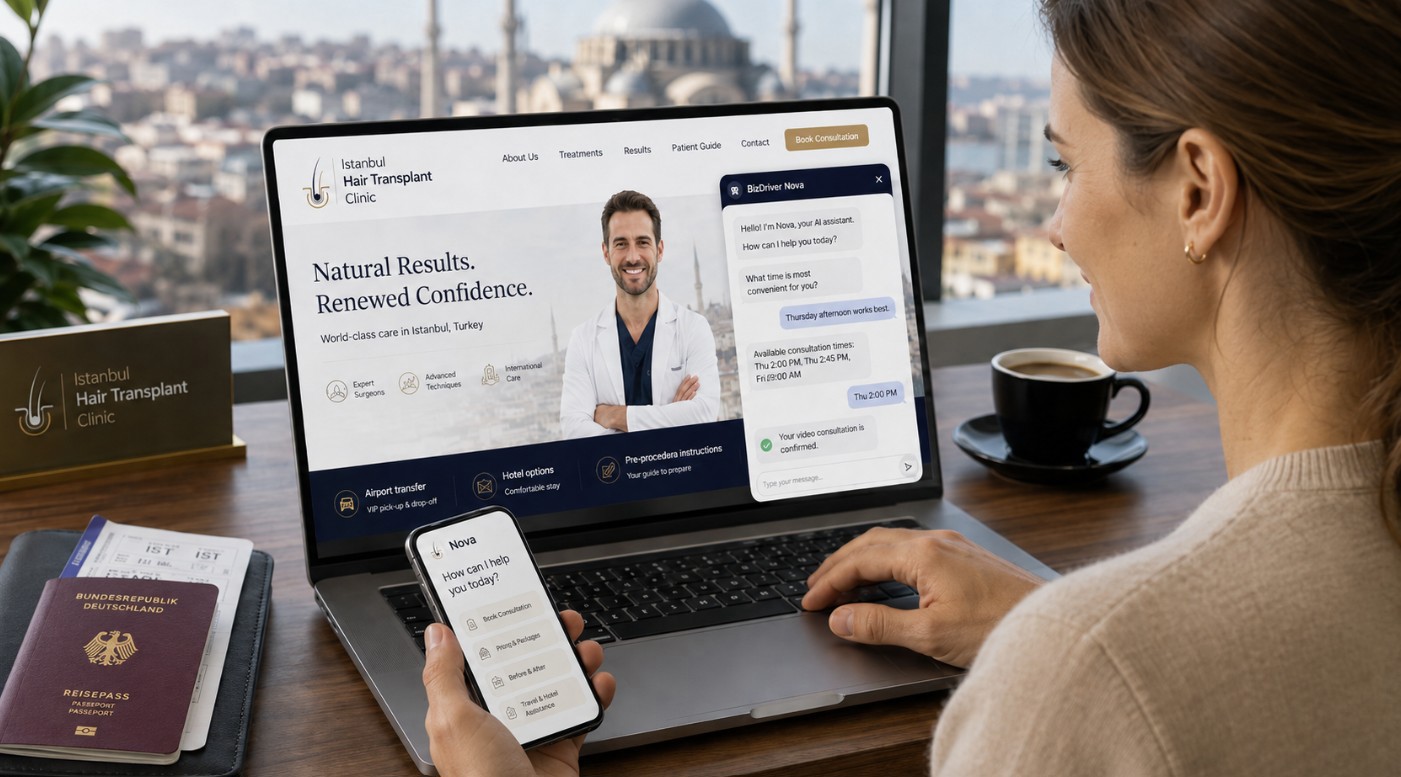 From First Question to Confirmed Appointment: How an AI Agent Can Improve the Patient Journey