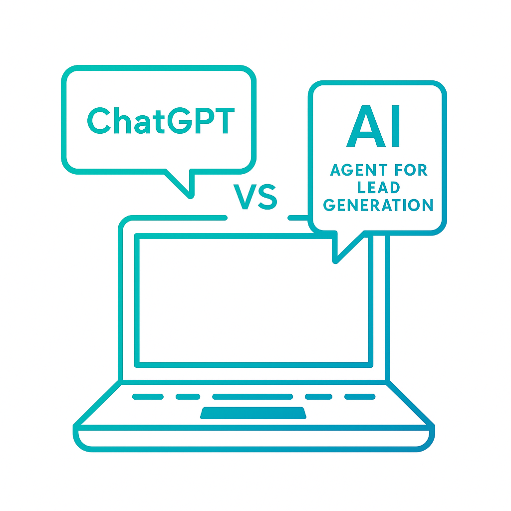 AI Agent for Lead Generation vs ChatGPT: What Actually Works for Business Growth